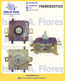 Timer drenado WMP orejas inclinadas lavadora Whirlpool Koblenz