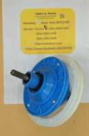 Transmisión WMP azul, 10 dientes.,  polea 157mm sirve Mabe, genérica