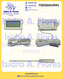 Termómetro digital para pared de baterías para refrigeración COLDTEK