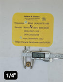 Tuerca latón refrigeración reforzada 1/4" 6.35mm Coldtek Aire Acond.