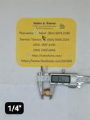 Tuerca latón refrigeración reforzada 1/4" 6.35mm Coldtek Aire Acond.