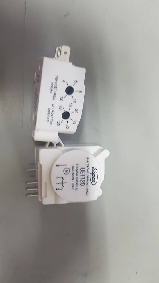 Timer electrónico Supco 3,4,1,2 universal de refrigeradora