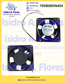 Motor ventilador 12Cm  X 4Cm110V,  AC, 60A, 0.28 W  3100RPM Coldtek