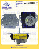 Timer de secadora Robertshow sirve Whirlpool, remplaza W10185981