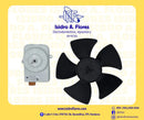 Motor condensador refrigeradora Whirlpool con aspa inverter