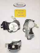 Actuador original de lavadora Whirlpool negro 4 conectores