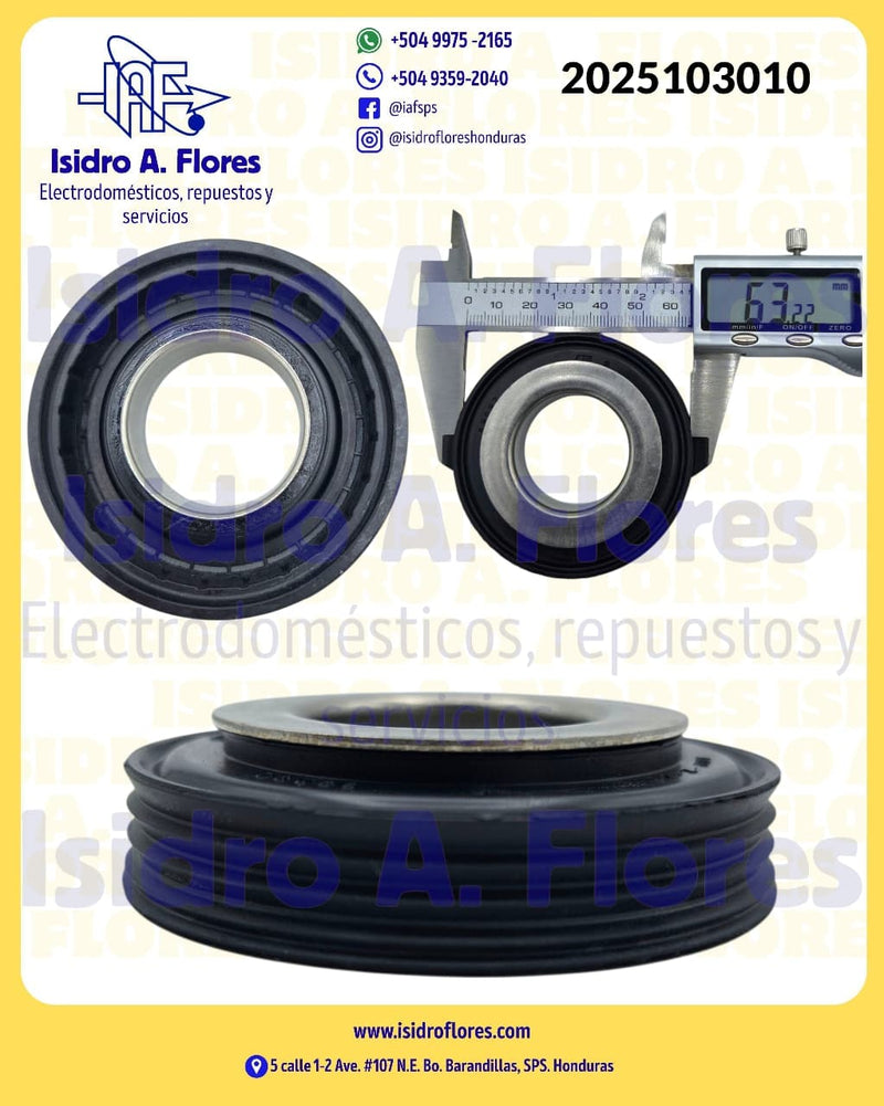 Sello de agua original Whirlpool modelo electrónico con buje