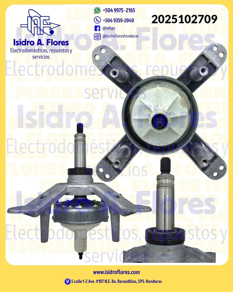 Transmisión original de lavadora Whirlpool Copacabana, Interlav, Haceb