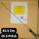 Suspensión lavadora original Whirlpool 25.5" ó 65 CM. Kit 4 amarillo