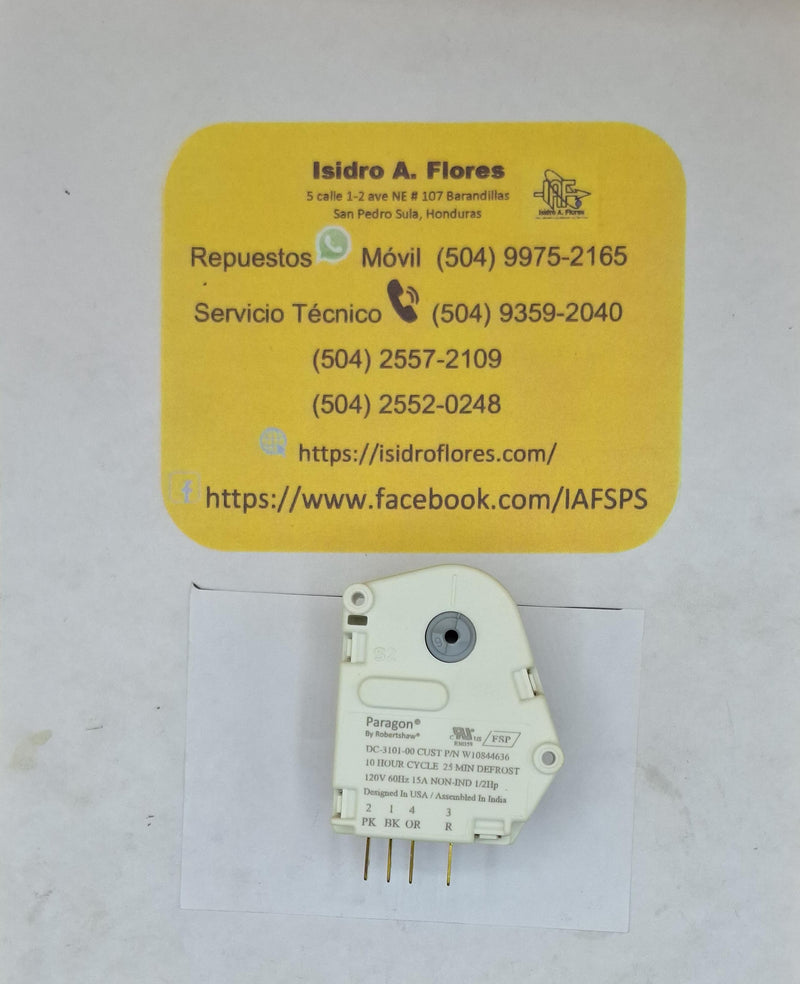 Timer original Whirlpool 10H 25M Paragon 2,1,4,3