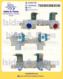 Válvula lavadora genérica WMP sirve Whirlpool 2 entradas 2 solenoides