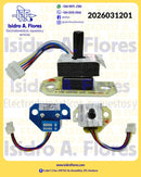 Selector original de perilla central de lavadora  Whirlpool Batman