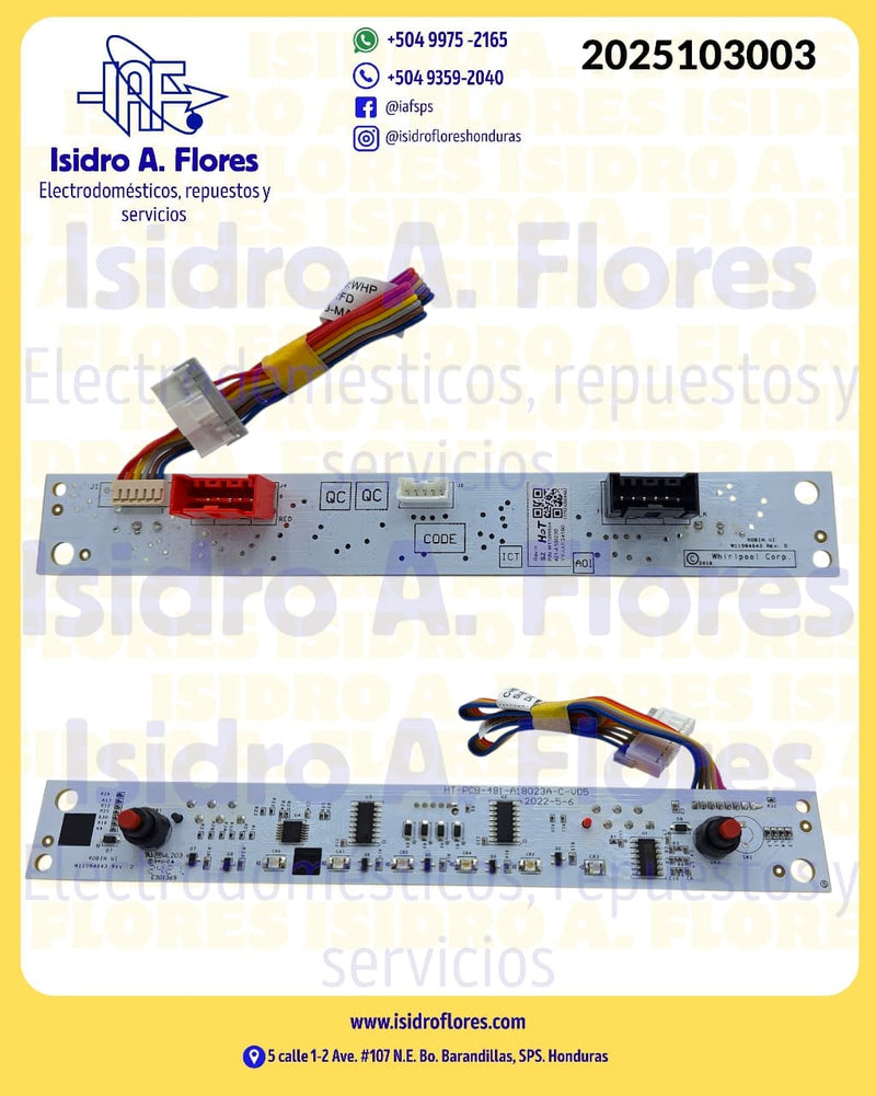 Tarjeta original interfaz Whirlpool  Robin
