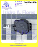 Retractor actuador de lavadora genérico sirve Whirlpool 6W, 127V