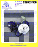 Actuador original  negro de lavadora Whirlpool 6 terminales 2.8W, CW