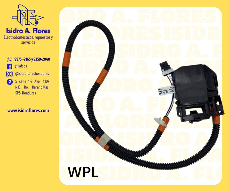 Switch blocapuerta original Whirlpool de lavadora modelo Batman