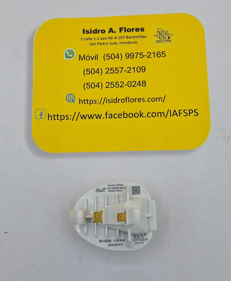 Foco led o bombilla original de refrigerador Whirlpool tipo socket