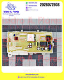 Placa electronica original Whirlpool Batman