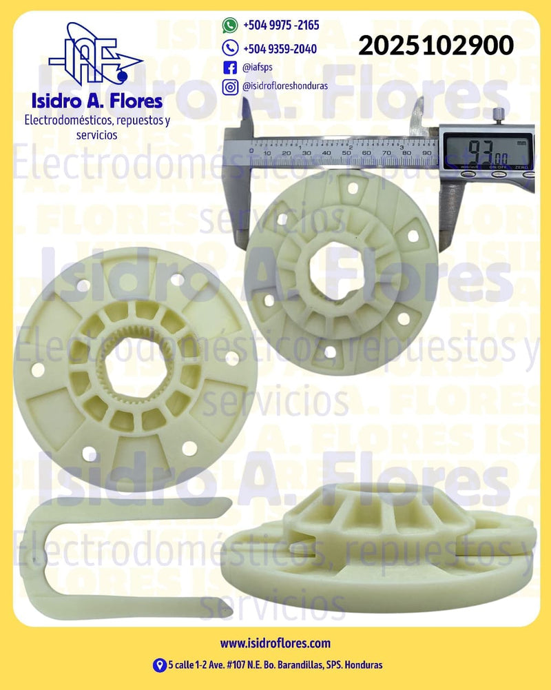 Soporte de tina o Hub original Whirlpool