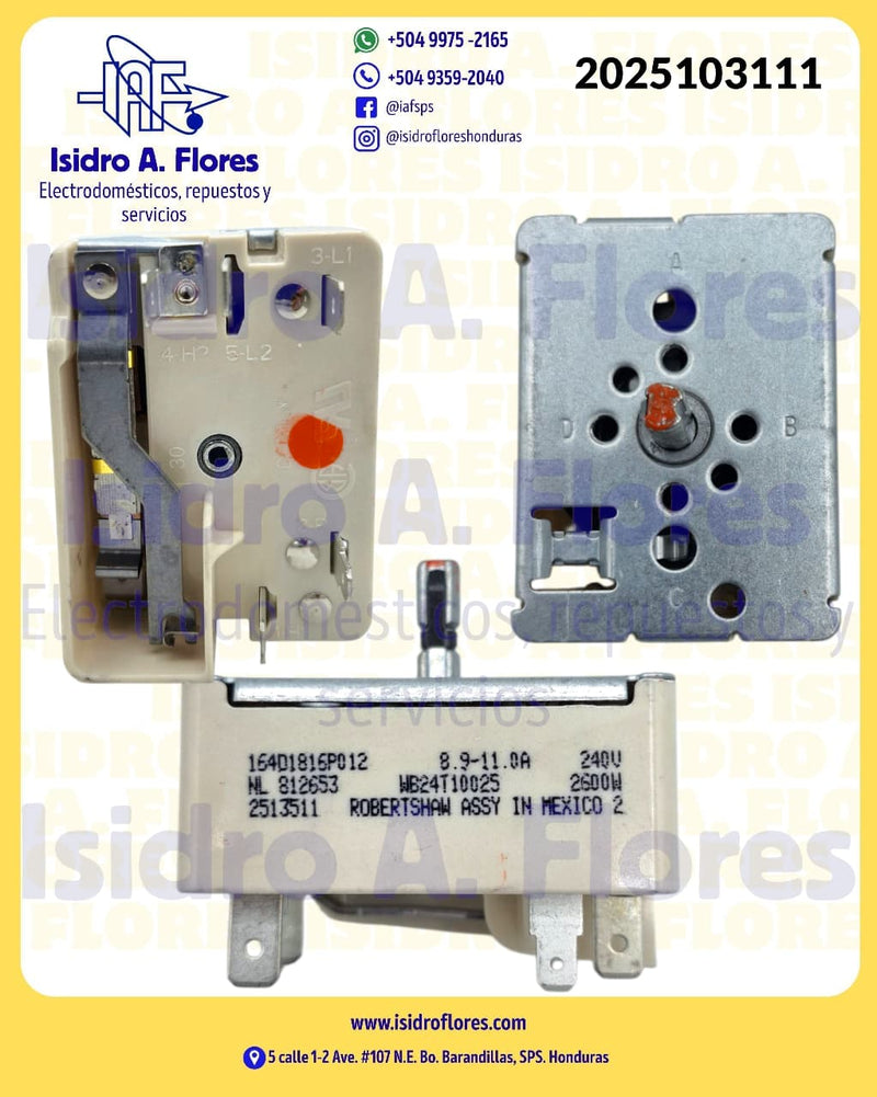 Switch infinito original GE para resistencia