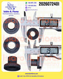 Bushing original de secadora GE tipo grueso