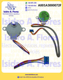 Motor difusor a pasos de Minisplit original GE Mabe 12 y 9 BTU