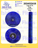 Blower o turbina 27.75"X4" de minisplit original GE - Mabe 18 Btu.