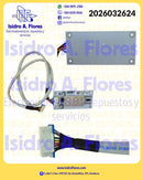 Tarjeta display minisplit original GE Mabe inverter y normal 12,18,24