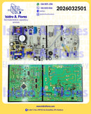 Placa de contro principal original  GE - Mabe  unidad interna 18Btu