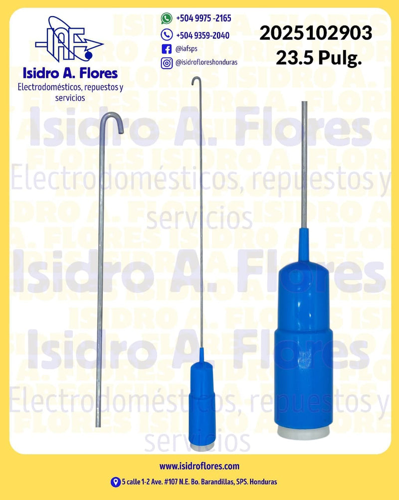Suspensión azul de lavadora GE original 23.5"