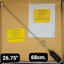 Suspensión de lavadora GE original negra  26.75" ó 68cm