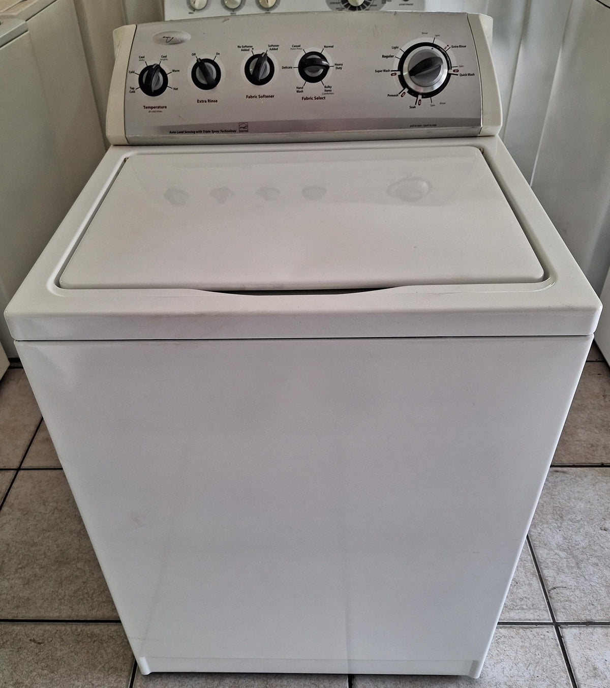 Lavadora Whirlpool mecánica perillas Isidro Flores