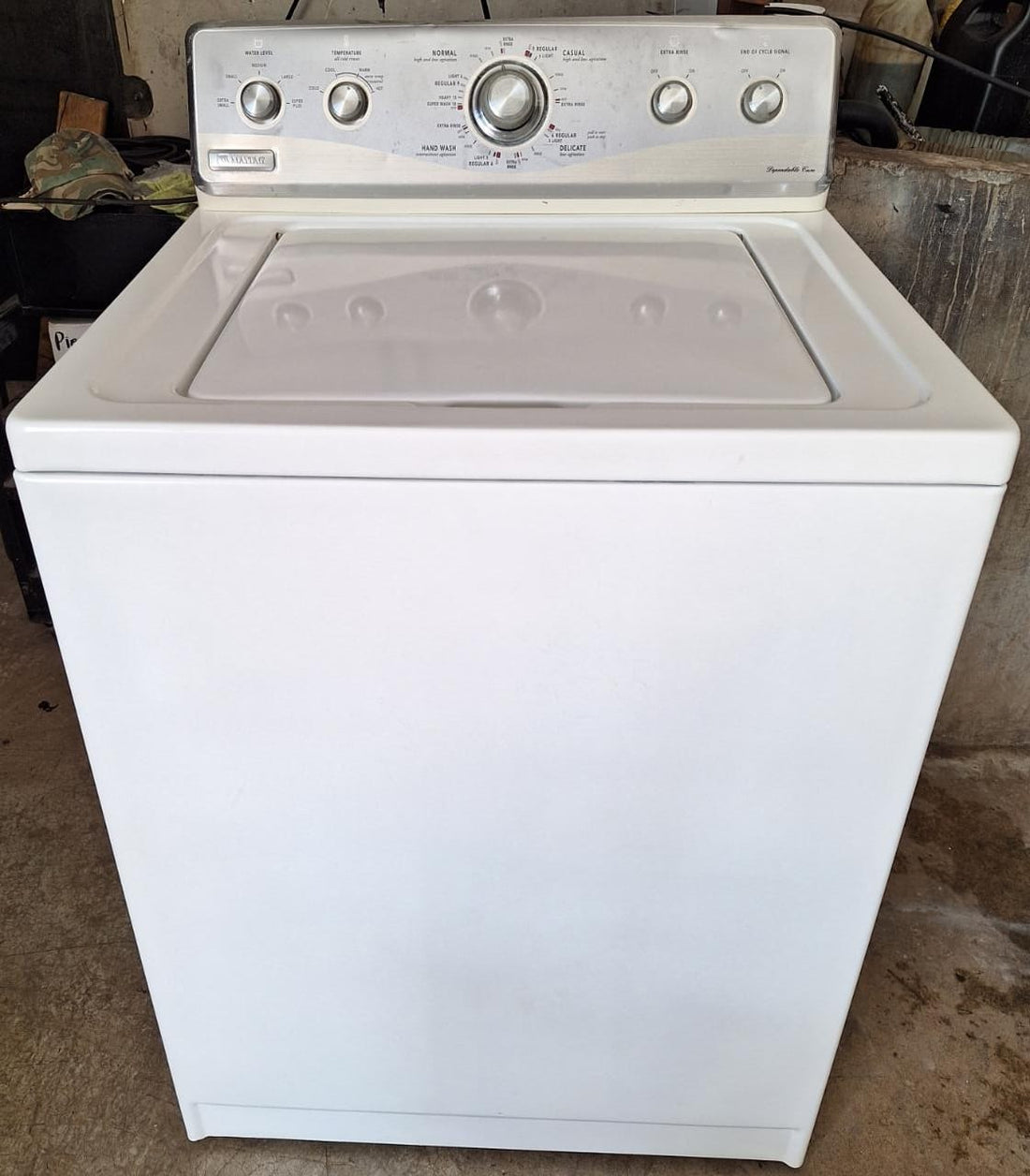 Lavadora Maytag perillas mecánica transmisión directa Isidro A