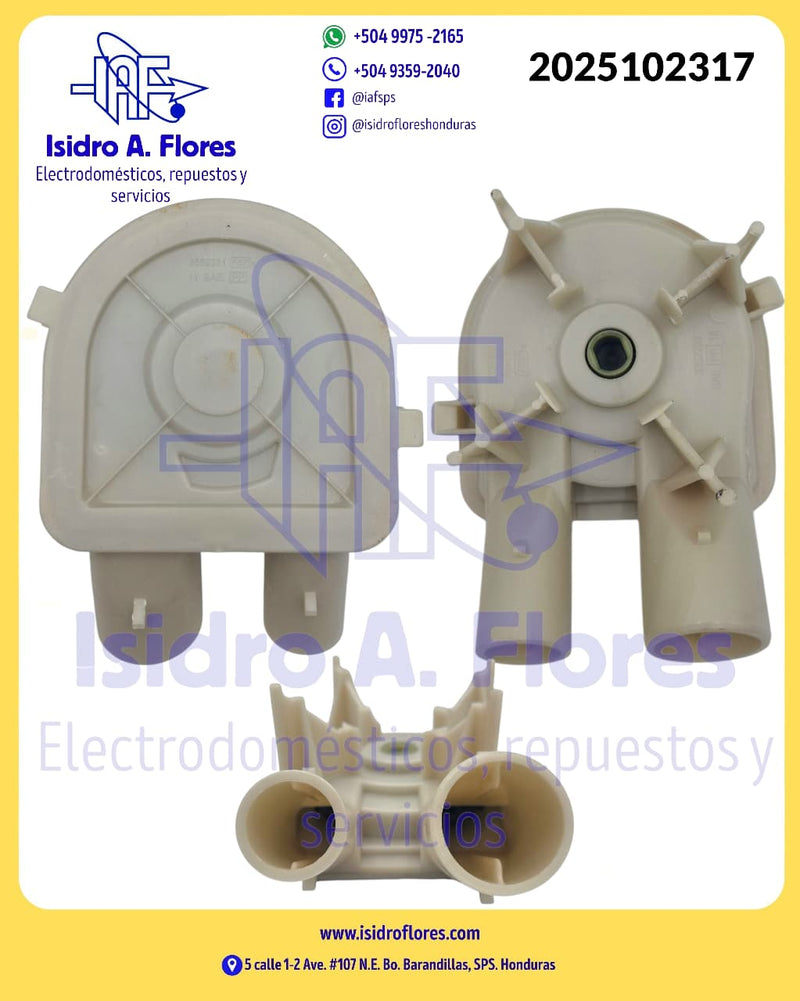 Bomba original de lavadora Whirlpool mecánica