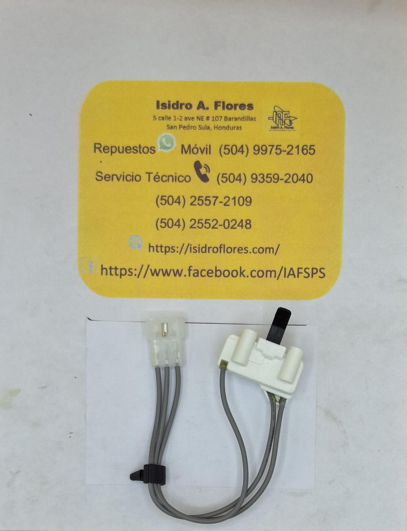 Switch interruptor de tapa de secadora 3 cables grises sirve Whirlpool