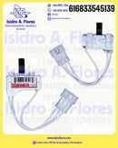Switch de secadora genérico Quest  sirve Whirlpool, cables cortos