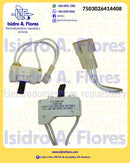 Switch de puerta de secadora WMP 3 cables blancos sirve Whirlpool