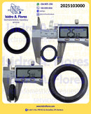 Sello del eje del basket drive Whirlpool mecánica  original unidad