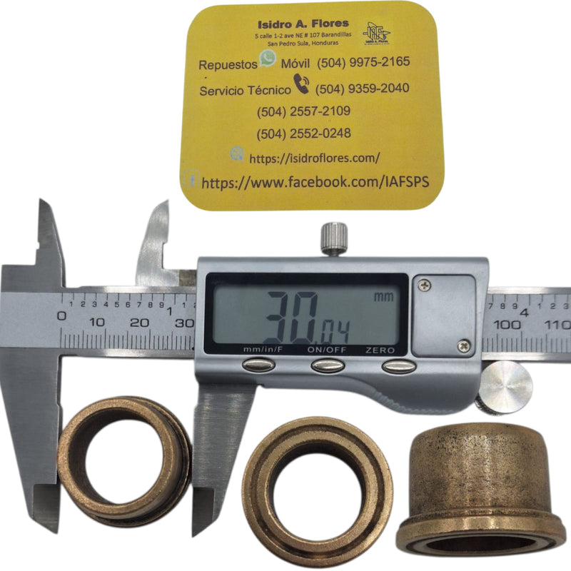 Buje con ceja  genérico para cubierta superior sirve Whirlpool
