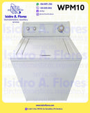 Lavadora mecánica WHirlpool 2 perillas Comercial