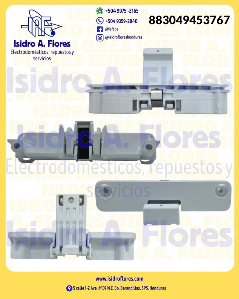 Cierre de tapa o nariz bocapuerta, original Whirlpool