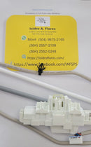 Blocapuerta para lavadora sirve Whirlpool blanco, sirve Samsung