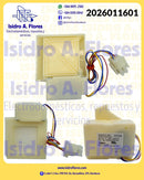 Regulador damper  de aire de refrigeradora GE - MAbe  original