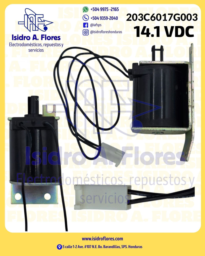 Solenoide original GE - Mabe, de ice maker reemplaza WR62X10020