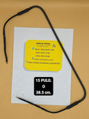 Resistencia tubular 15" ó 38.5Cm original para refrigerador MAbe -GE