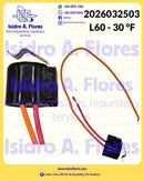 Bimetal original GE Mabe de refrigeradora L60-30F