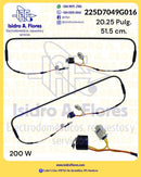 Resistencia tubular refrigradora GE  20.5" ó  52 Cm con bimetal