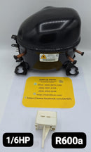 Compresor opriginal GE 115V  R600 1/6 HP con arrancador