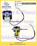 Motor condensador original, GE, Mabe Sirius, Cetron 110V SUNG SHIN