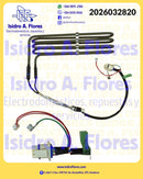 Resistencia tubular  descongelamiento original GE - MAbe refrigerador